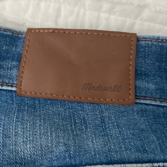 Stovepipe madewell denim jeans size 24 very slightly cropped - Picture 6 of 6